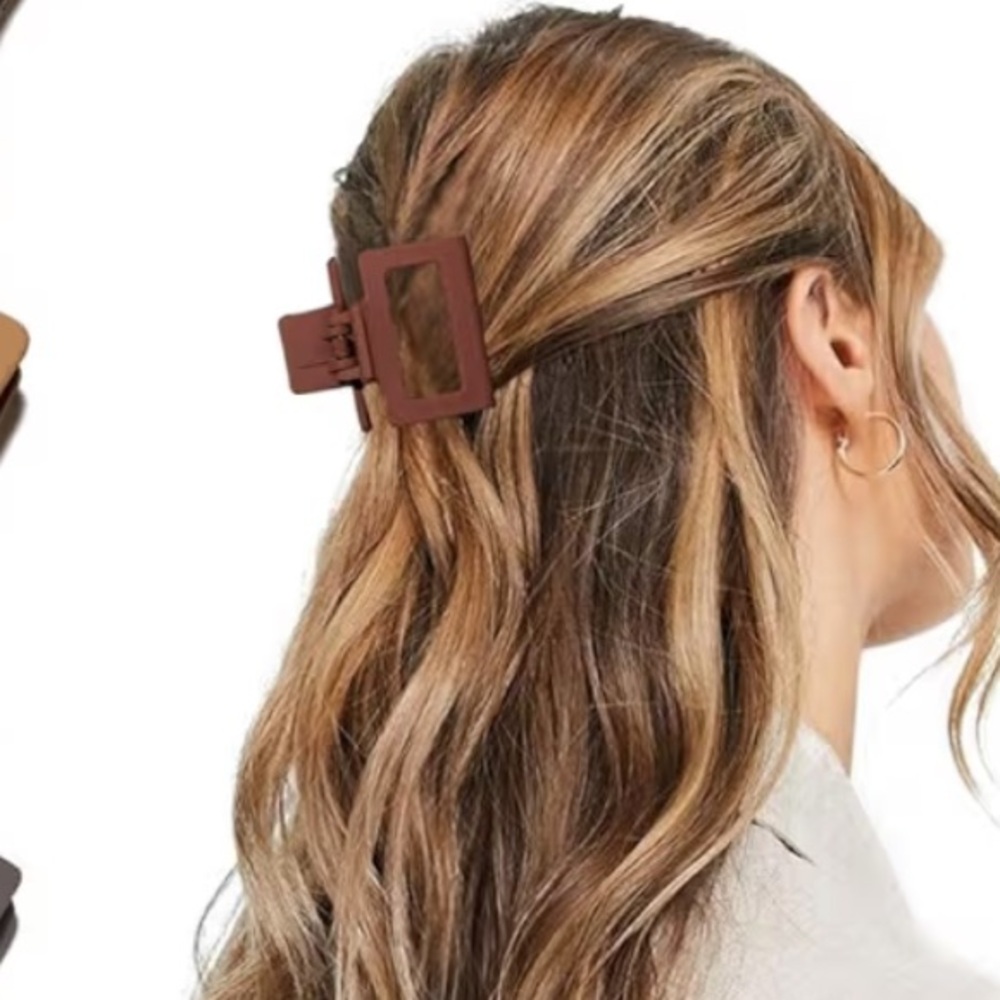 Assorted Matte & Tortoiseshell Hair Claw Clip Set - Multi-Color